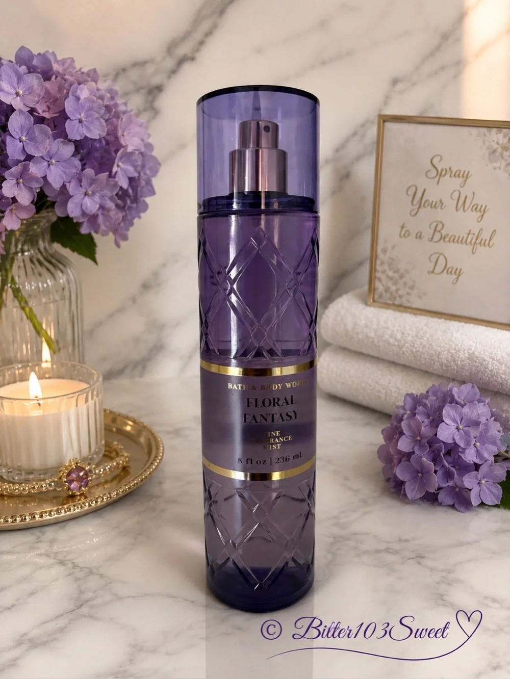 Bath & Body Works Floral Fantasy Fine Fragrance Mist 8 oz